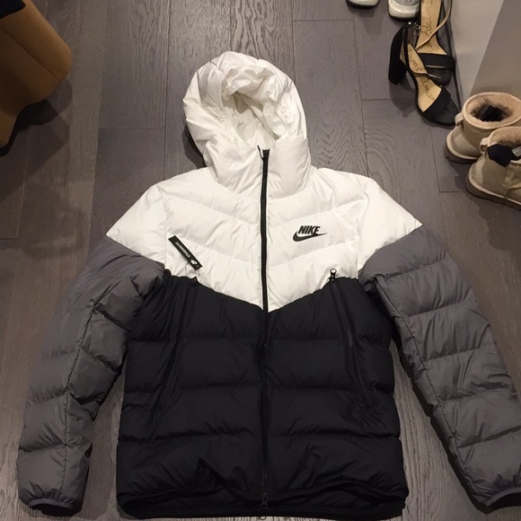 nike men's sportswear windrunner down jacket